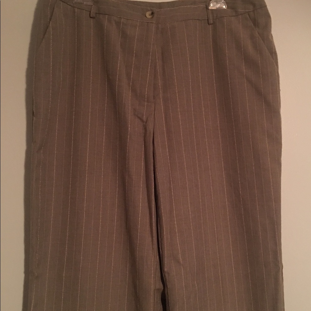 Evan Picone Pinstripe dress pants